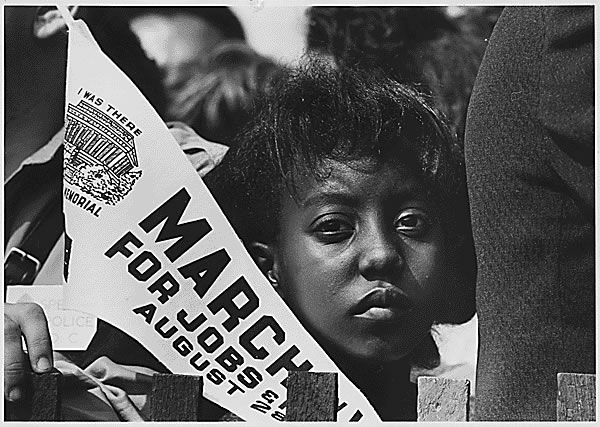 Civil rights march for intersecting social justice issues